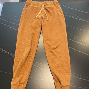 lululemon Warm Down Mid-Rise Jogger - Heathered Spiced Bronze - Size 6